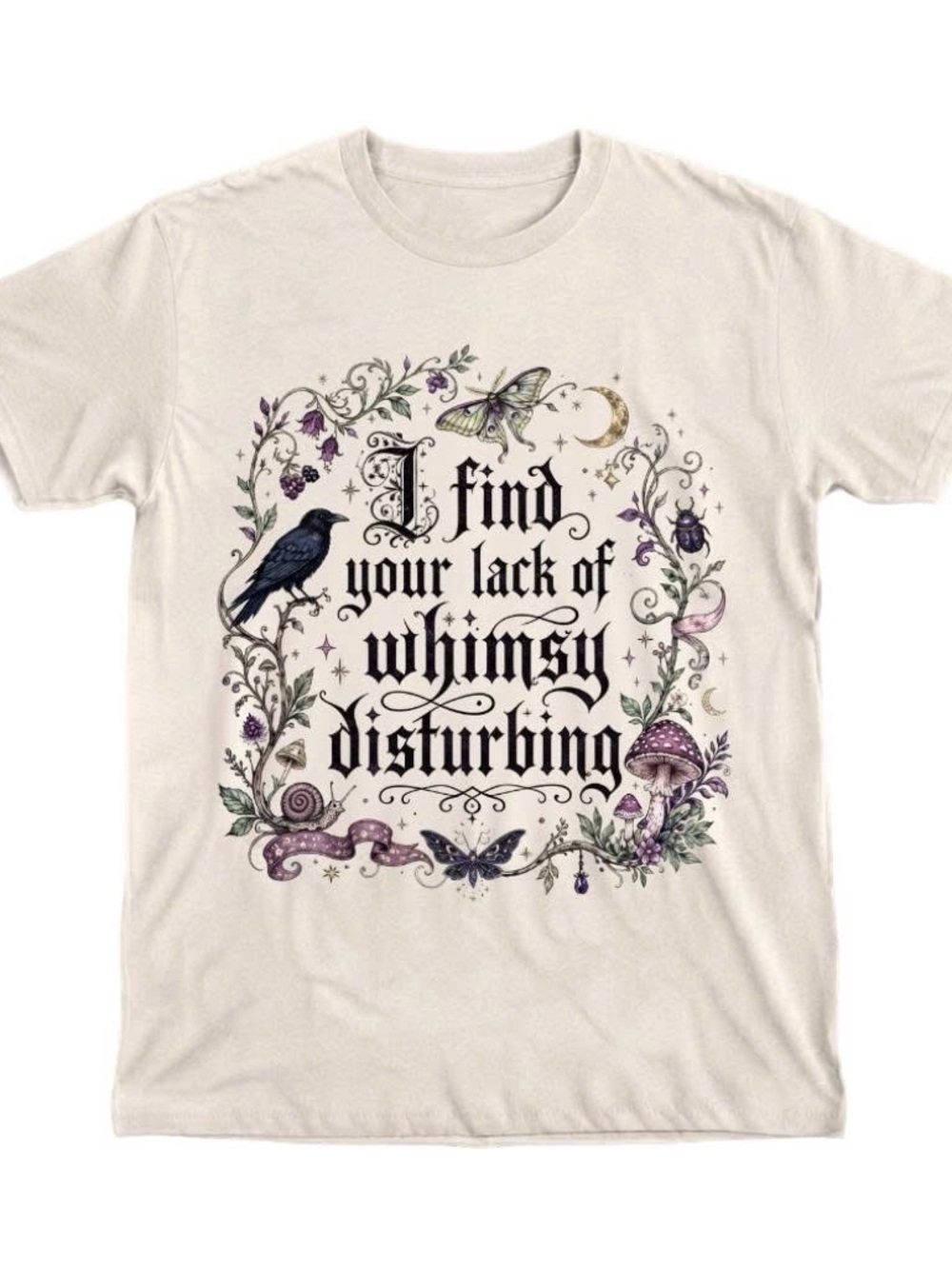Gildan Shirt Whimsy Disturbing Graphic Tee